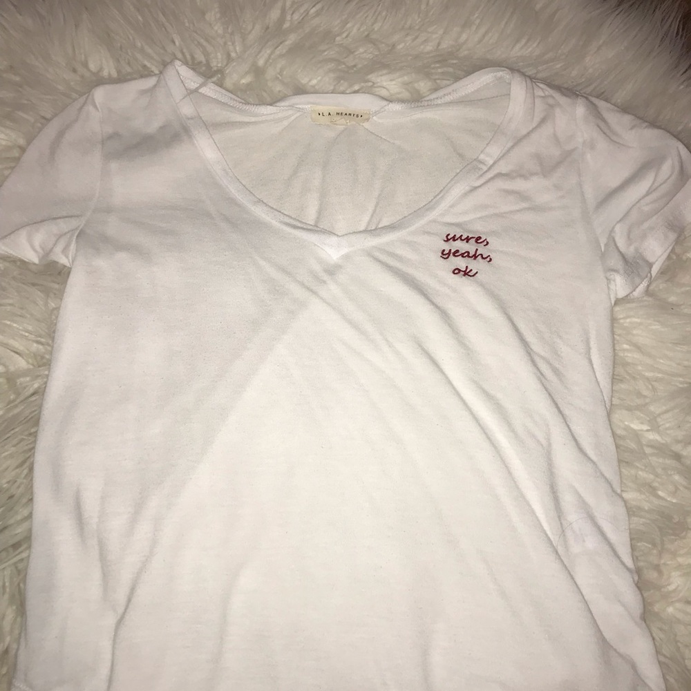 Zumies V neck tee